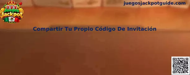Guía para compartir un código de invitación de manera responsable en Juegos Jackpot