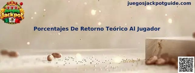 Gráfico informativo sobre Porcentajes De Retorno Teórico Al Jugador en Juegos Jackpot