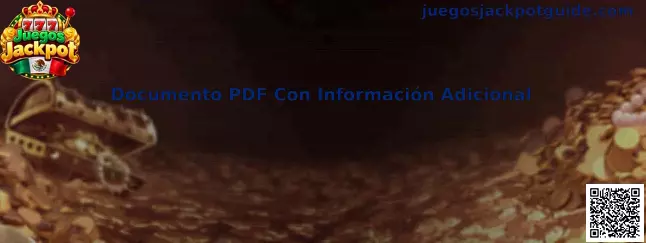 Ilustración de la guía de Juegos Jackpot sobre información adicional y consulta de documentos PDF