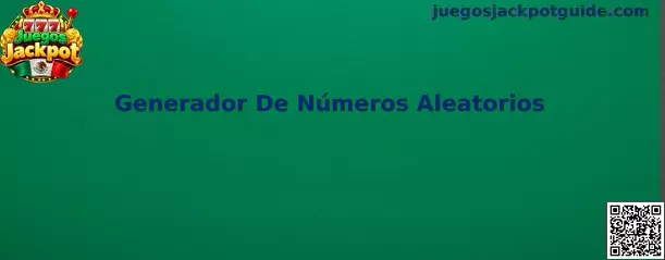 Generador De Números Aleatorios