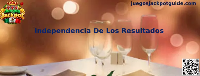 Independencia De Los Resultados en Juegos Jackpot