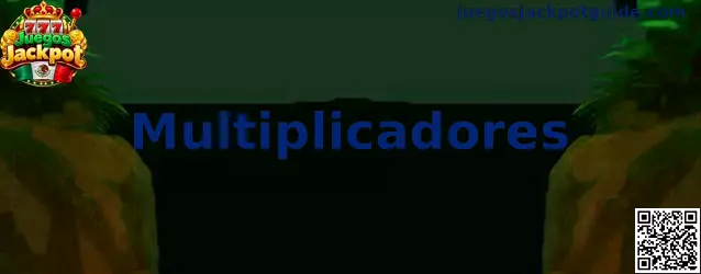 Ejemplo visual de multiplicadores en Juegos Jackpot