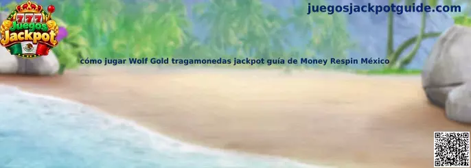 Imagen ilustrativa de Wolf Gold, tragamonedas con símbolos de luna, animales y la función Money Respin