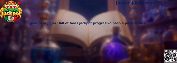 Imagen ilustrativa de la guía de Hall of Gods, tragamonedas con jackpot progresivo